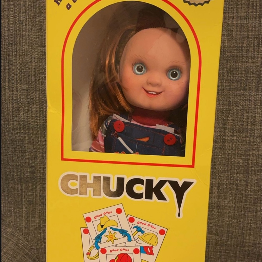 Chucky Doll with Blue Overalls